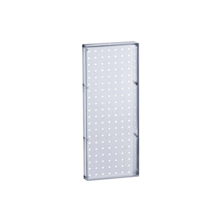 Azar Displays 8" x 20.625" Pegboard Panel - One sided, PK2 770820-CLR